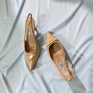 Prada Nude Beige Shade High Heels